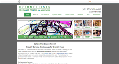 Desktop Screenshot of drdiannepowelloptometrist.com